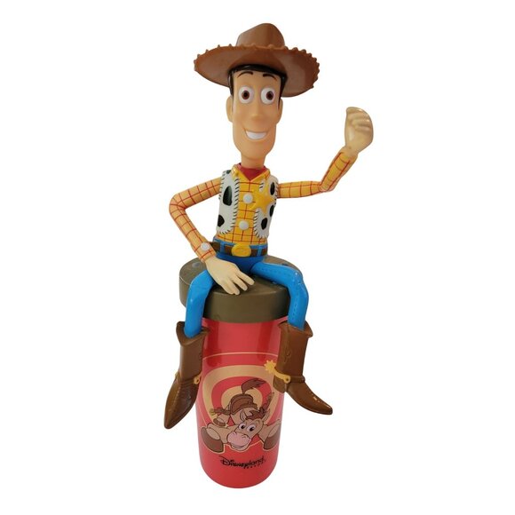 Disney Pixar Other - Disney Parks Exclusive Woody Souvenir Sippy Cup Toy Story 2 Bullseye Pixar